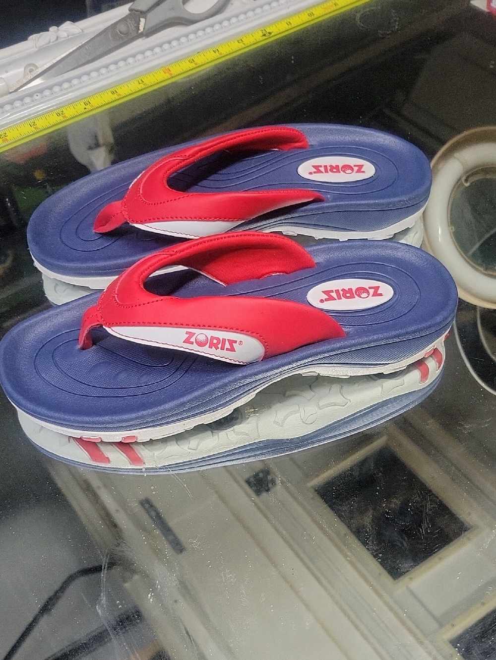 Mens 7 Zoriz golf sandals,  designed to blend Golf Shoe Stability With Flip Flop